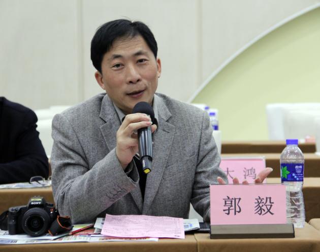 圖6、廣東省家居建筑裝飾材料商會副會長郭毅談及企業(yè)資源與信息傳遞.jpg
